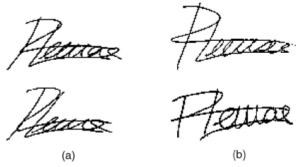 Types of Forgeries in Questioned Documents